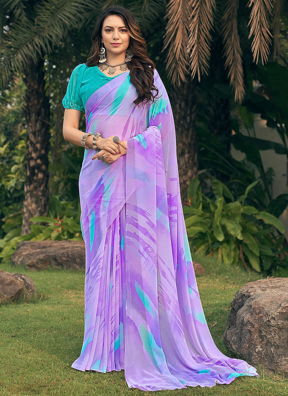 rajyogam georgette saree surat