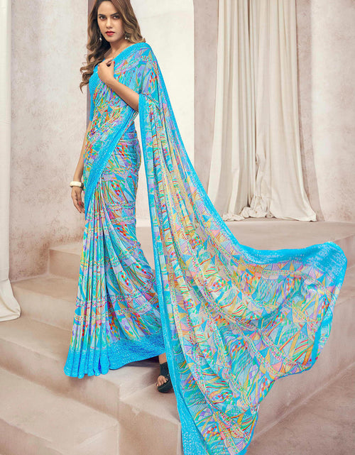 Load image into Gallery viewer, rajyogam chiffon saree surat
