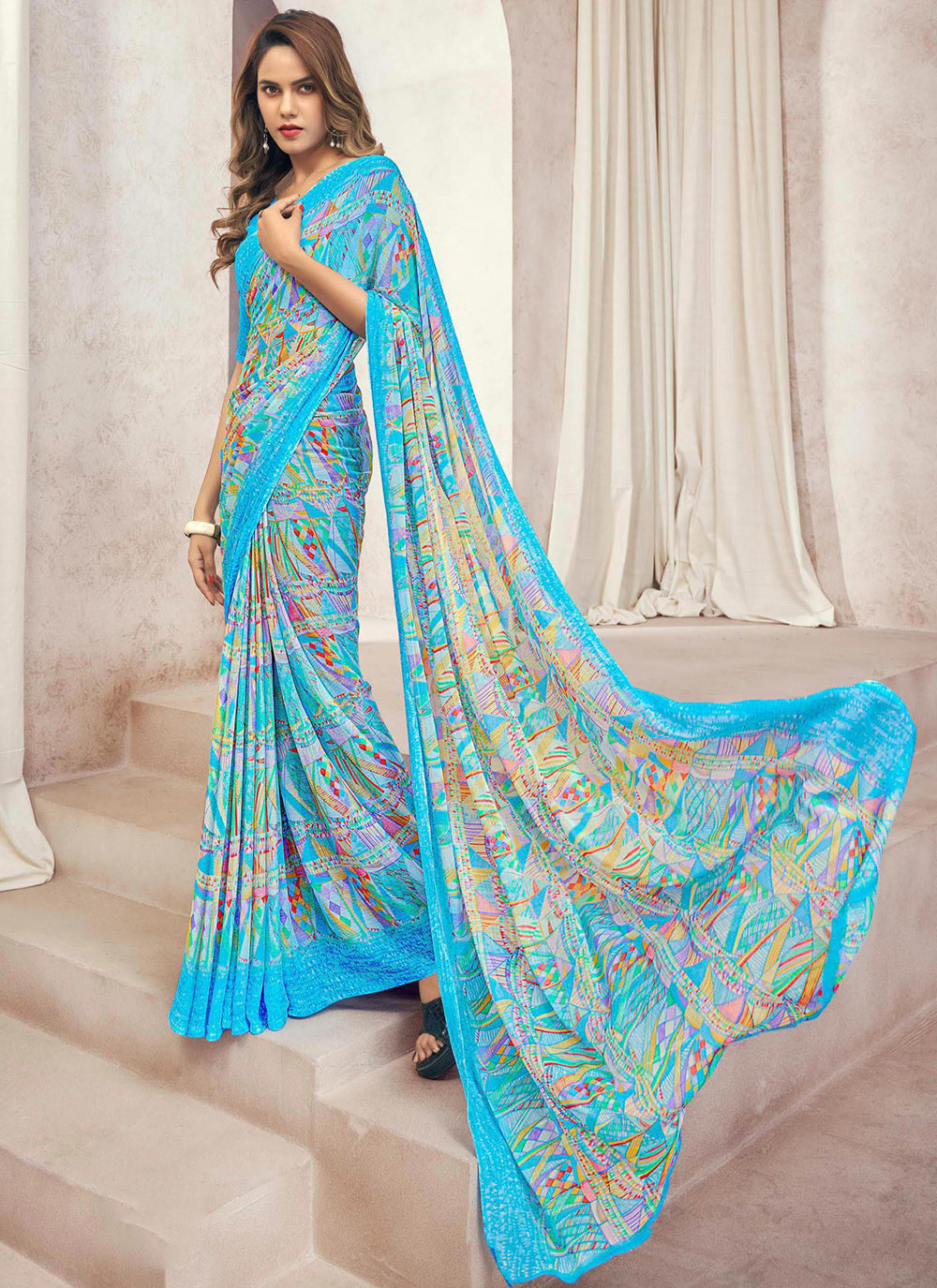 rajyogam chiffon saree surat