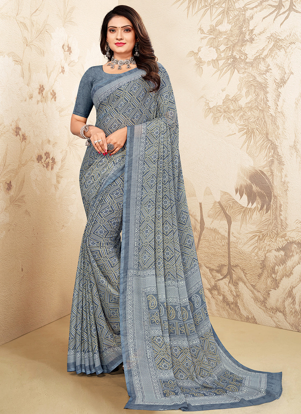 rajyogam chiffon saree surat