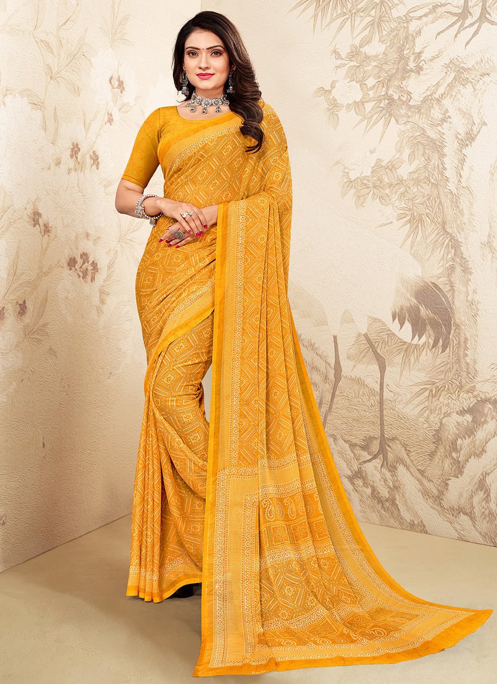 rajyogam chiffon saree surat