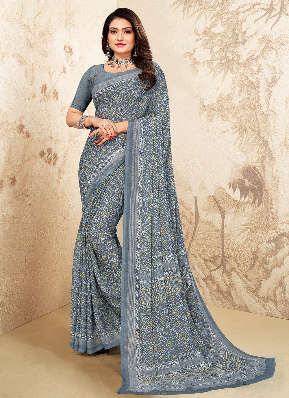 rajyogam chiffon saree surat