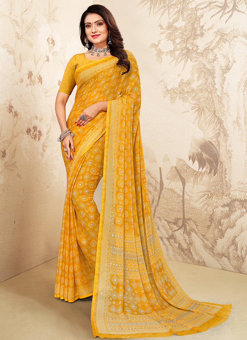 rajyogam chiffon saree surat