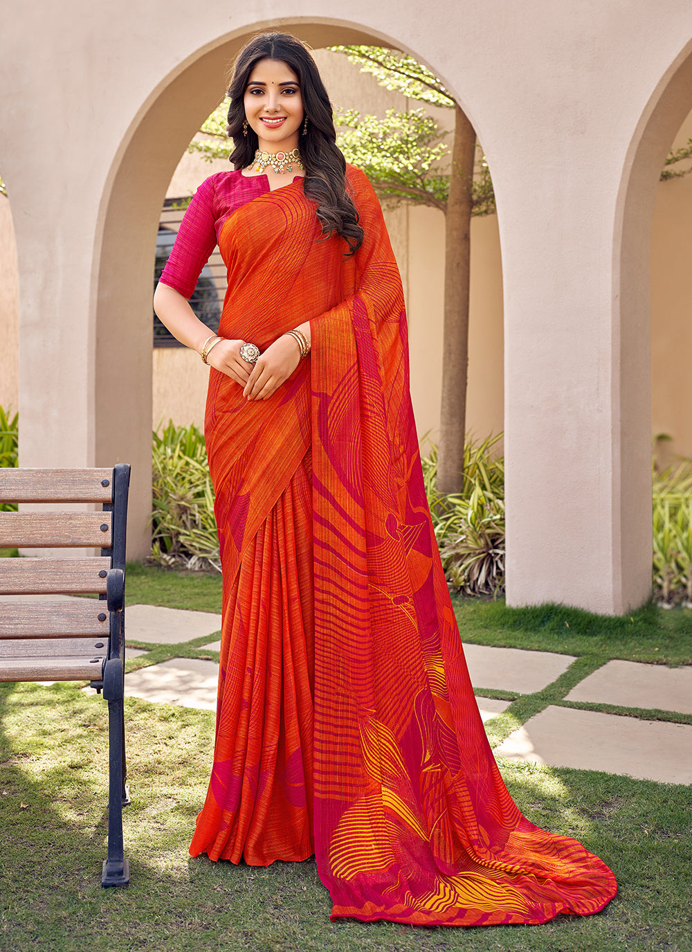 rajyogam chiffon saree surat