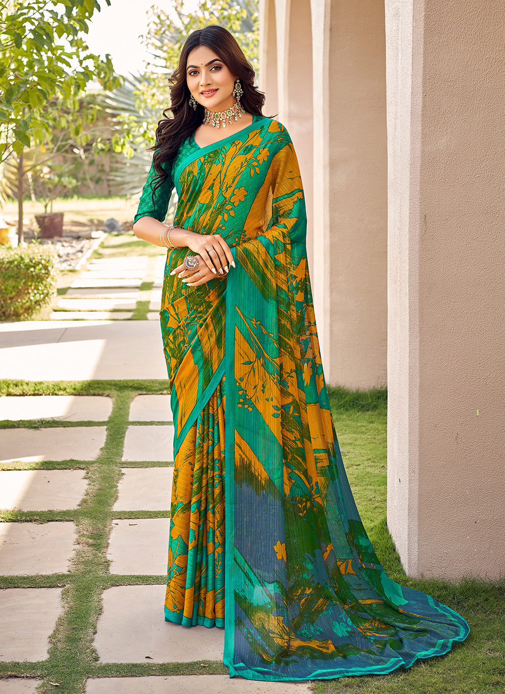 rajyogam chiffon saree surat