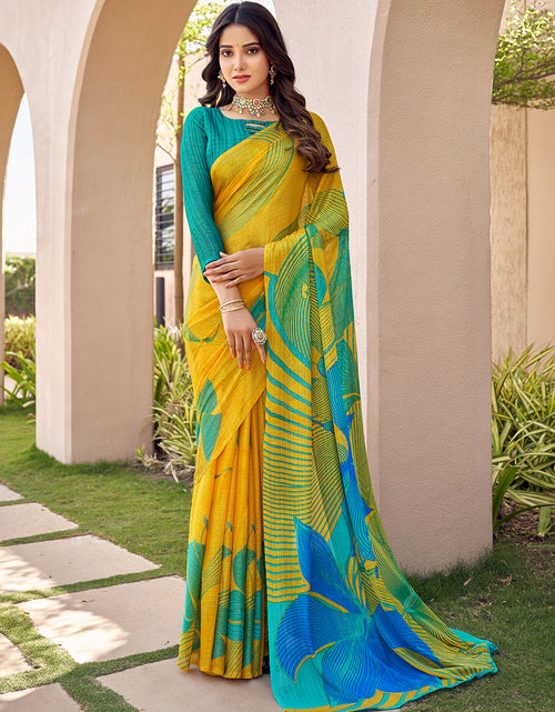 Load image into Gallery viewer, rajyogam chiffon saree surat
