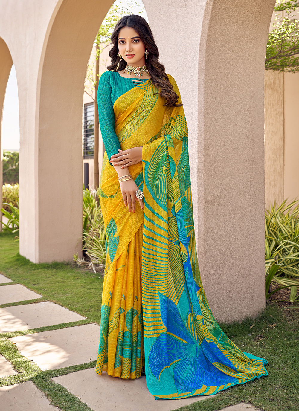 rajyogam chiffon saree surat