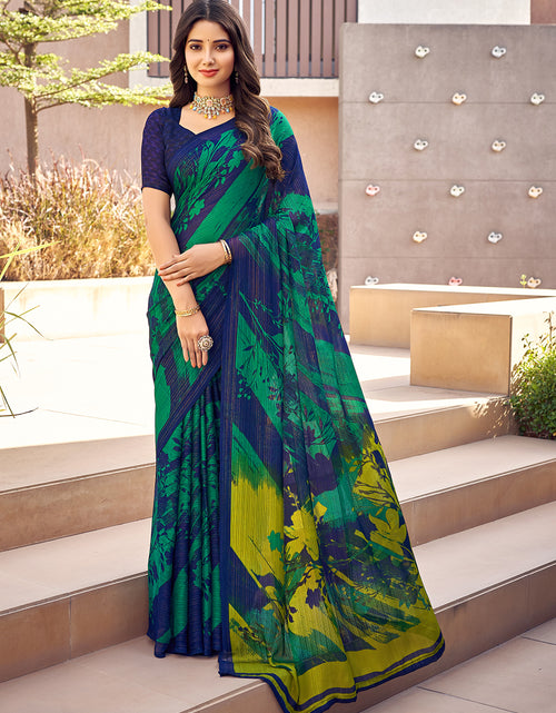 Load image into Gallery viewer, rajyogam chiffon saree surat
