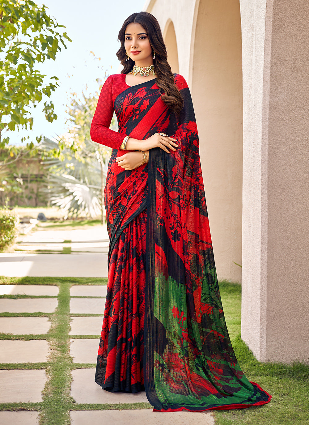 rajyogam chiffon saree surat