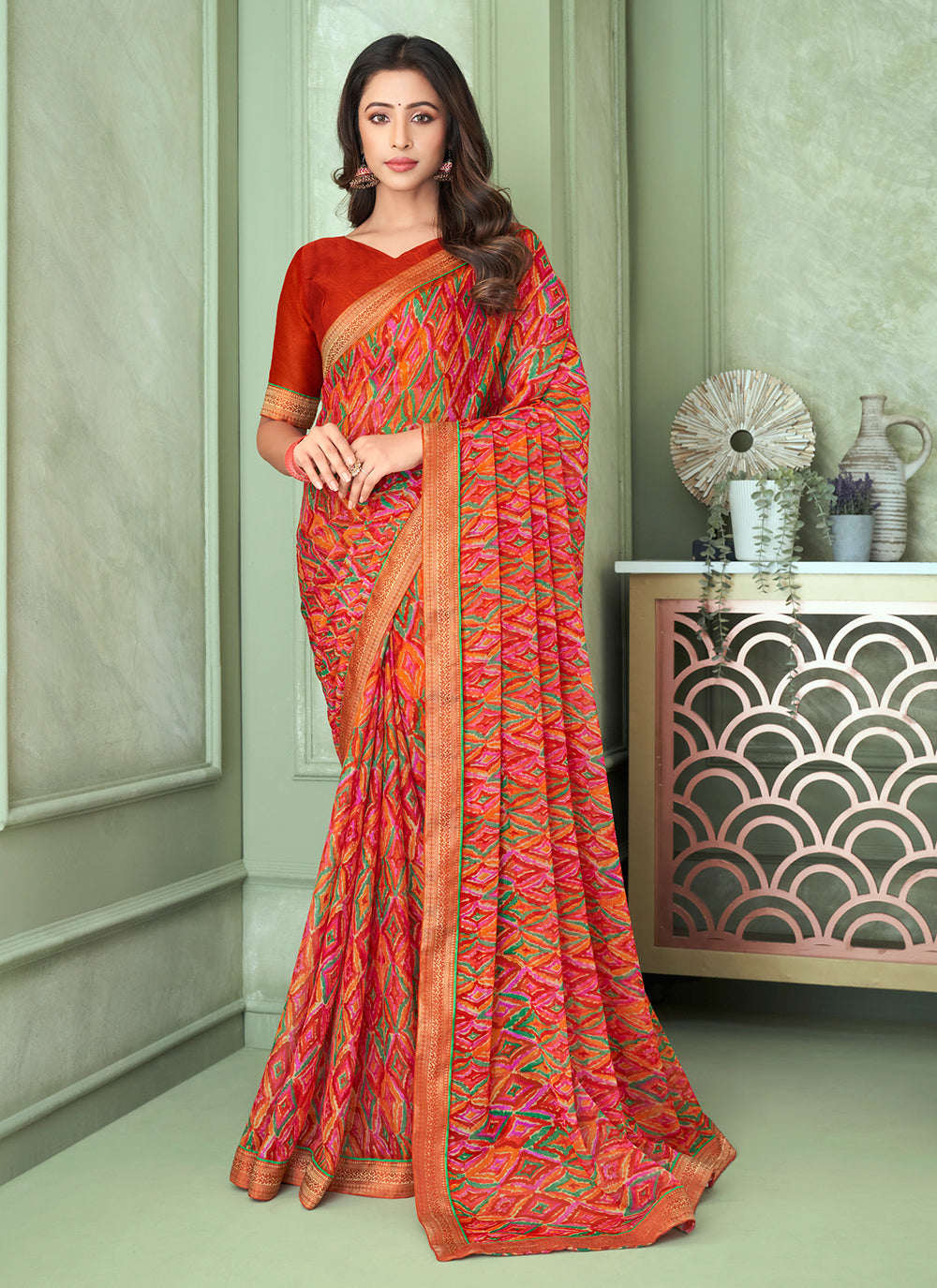 rajyogam chiffon saree surat