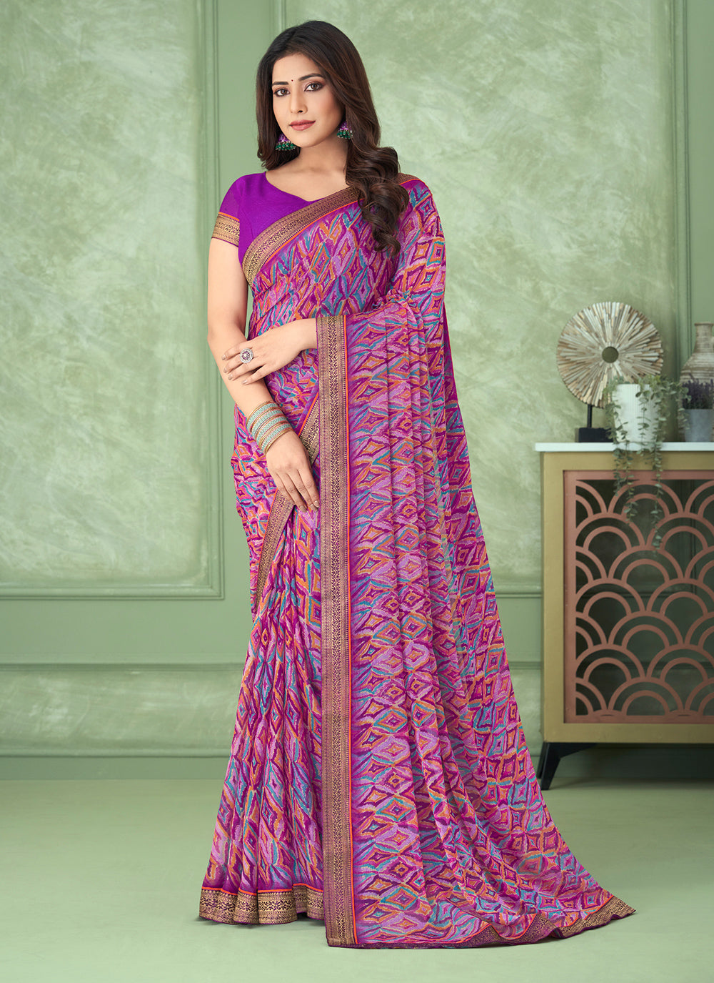 rajyogam chiffon saree surat