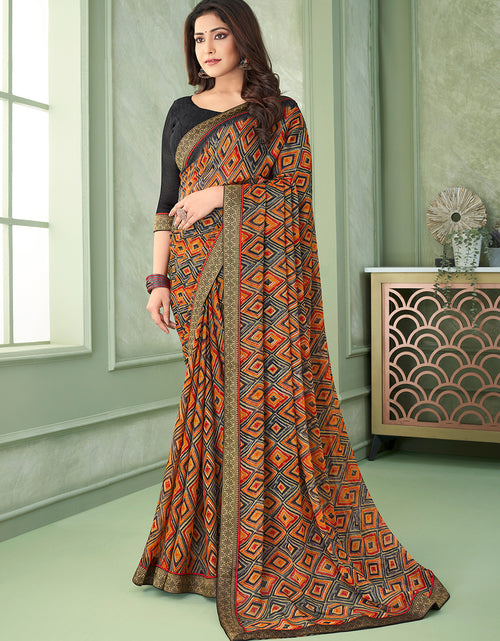 Load image into Gallery viewer, rajyogam chiffon saree surat
