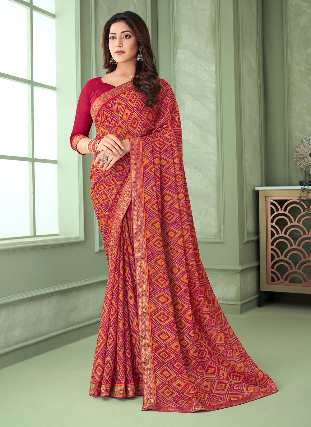 rajyogam chiffon saree surat