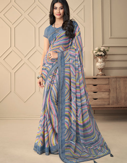 Load image into Gallery viewer, rajyogam chiffon saree surat
