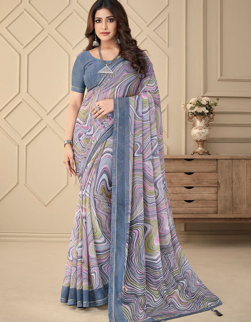 Load image into Gallery viewer, rajyogam chiffon saree surat
