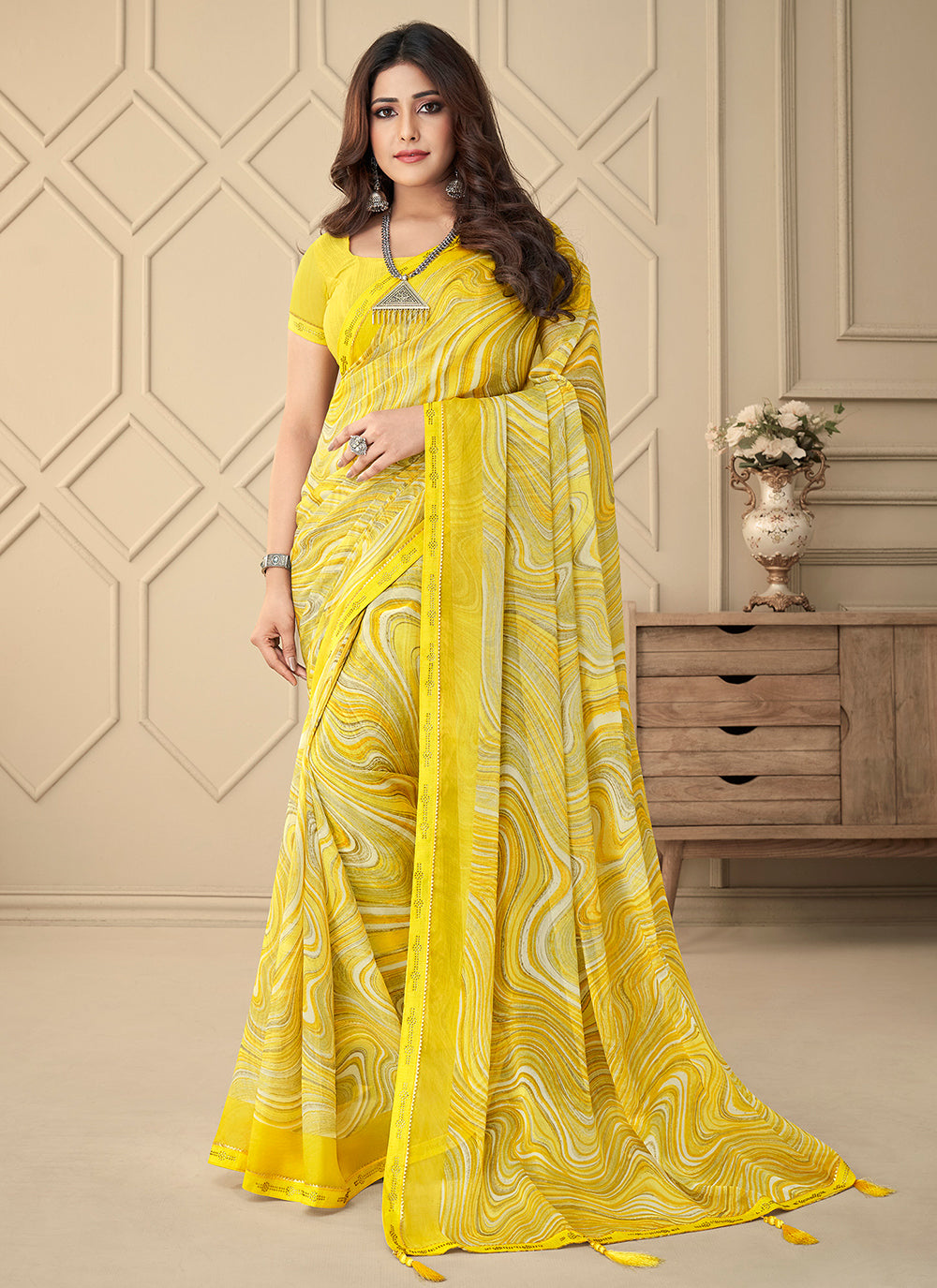 rajyogam chiffon saree surat