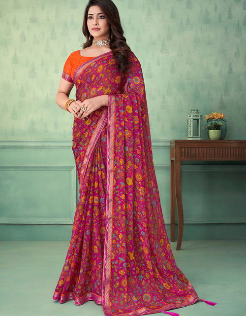 Load image into Gallery viewer, rajyogam chiffon saree surat
