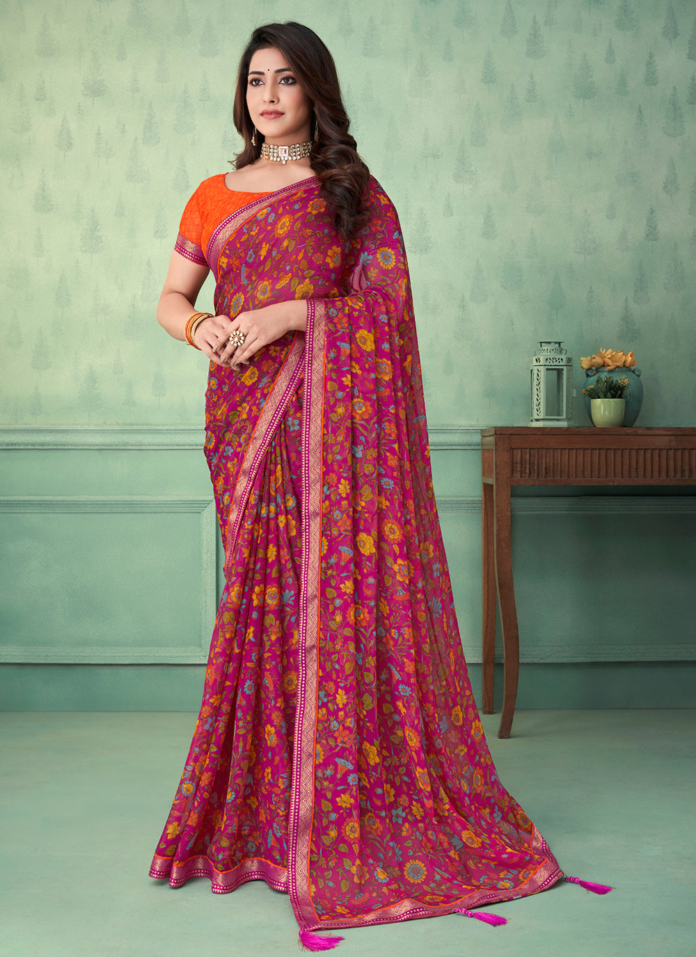 rajyogam chiffon saree surat