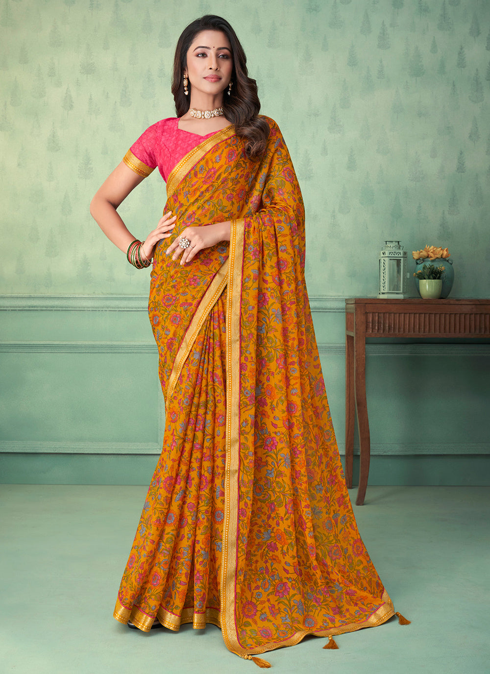 rajyogam chiffon saree surat