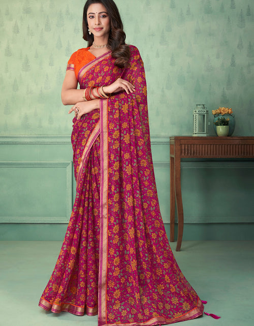 Load image into Gallery viewer, rajyogam chiffon saree surat
