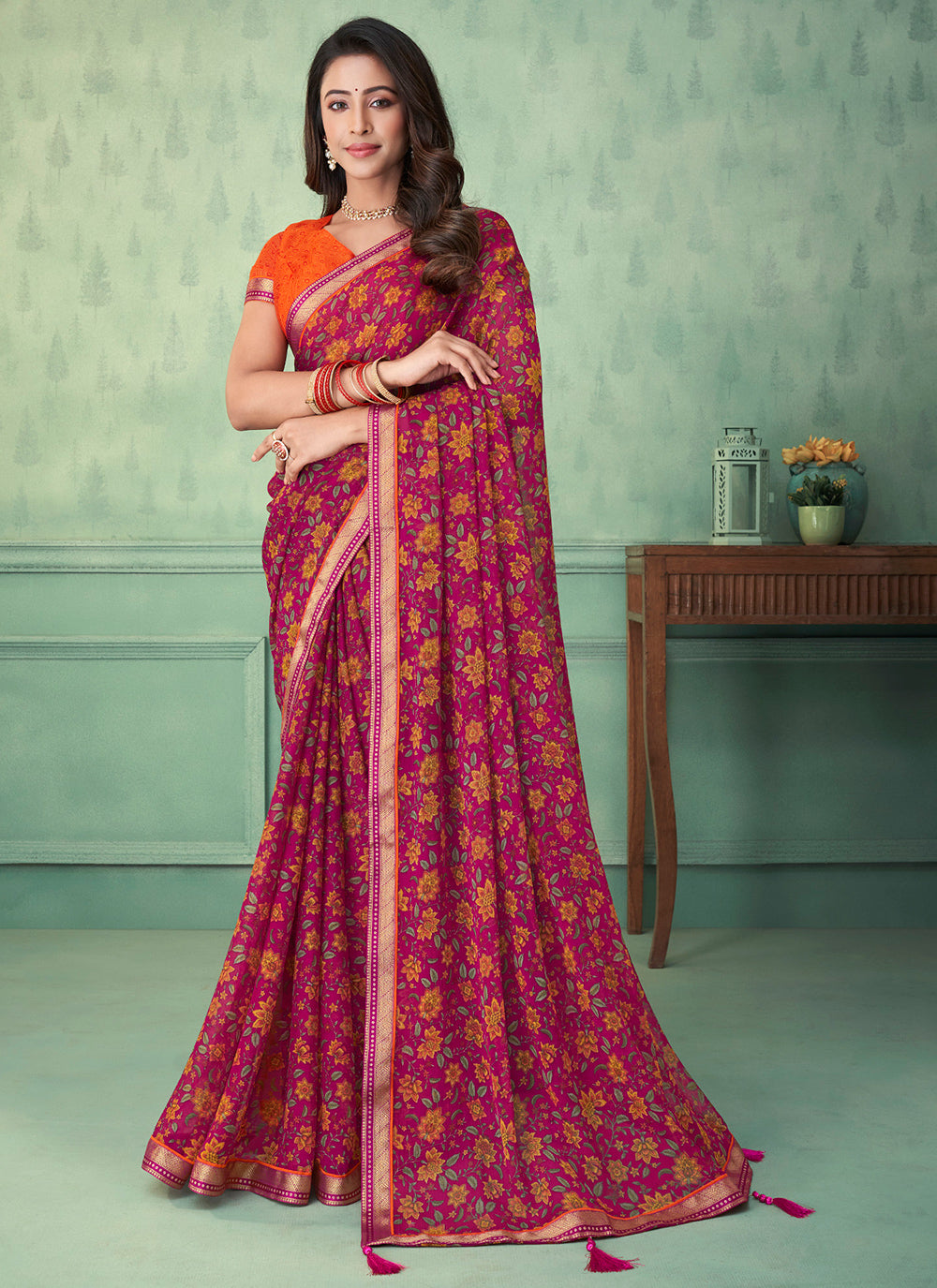 rajyogam chiffon saree surat