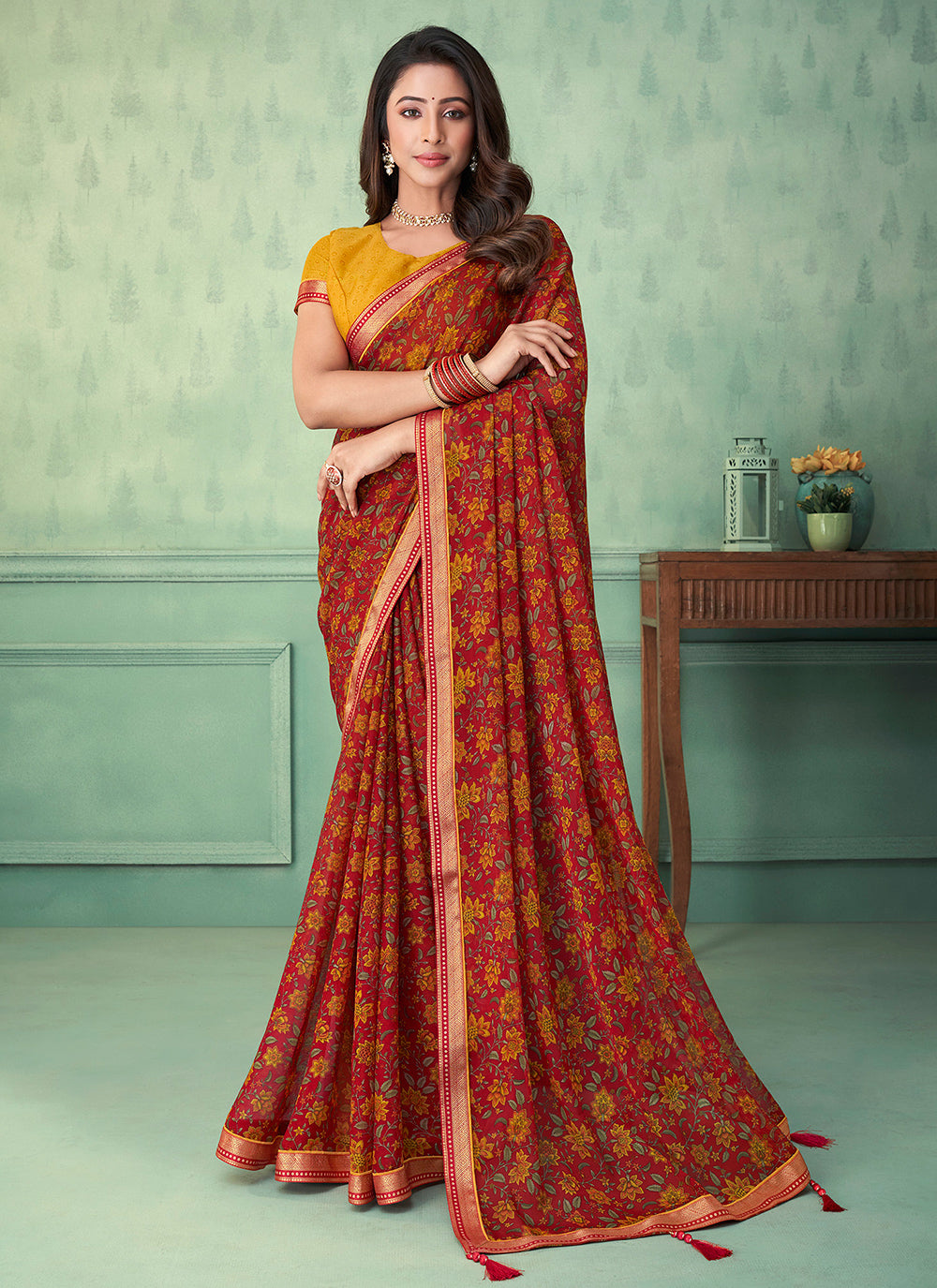 rajyogam chiffon saree surat