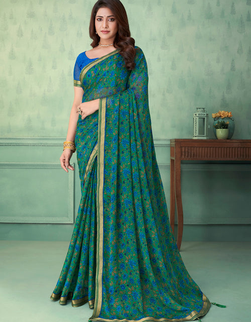 Load image into Gallery viewer, rajyogam chiffon saree surat
