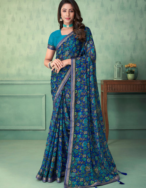 Load image into Gallery viewer, rajyogam chiffon saree surat
