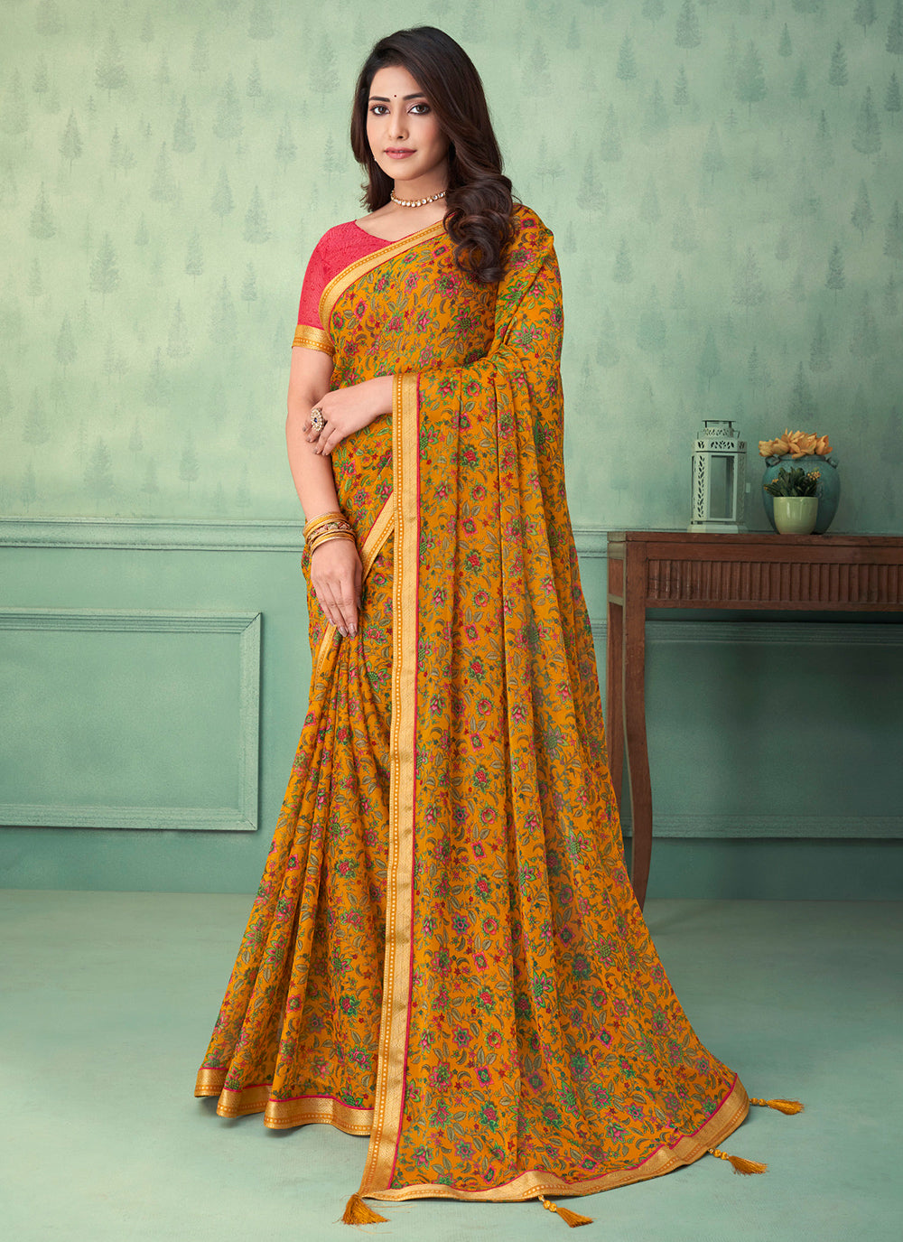 rajyogam chiffon saree surat