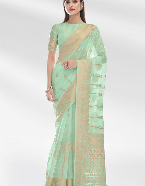 Load image into Gallery viewer, rajyogam banarasi silk saree surat
