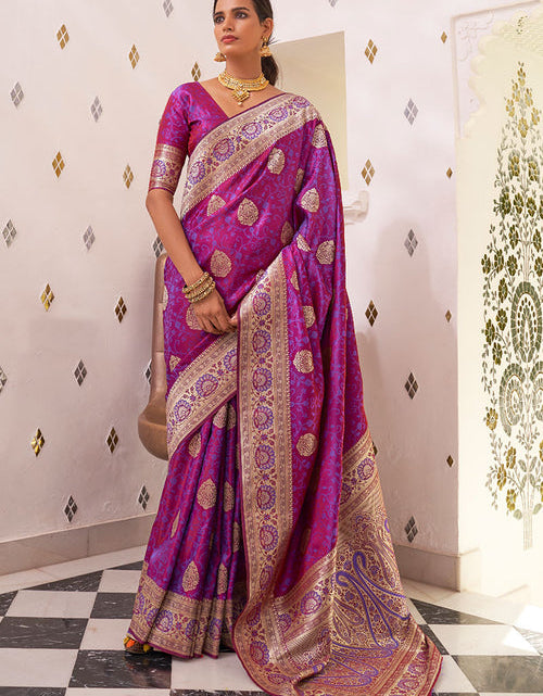 Load image into Gallery viewer, rajyogam banarasi silk saree surat
