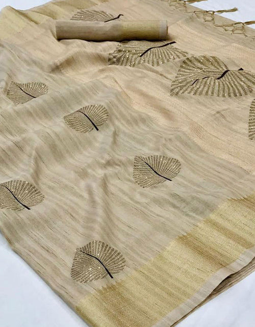 Load image into Gallery viewer, rajyogam linen silk saree surat
