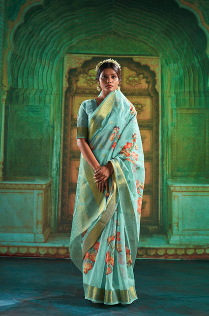 Load image into Gallery viewer, rajyogam linen silk saree surat
