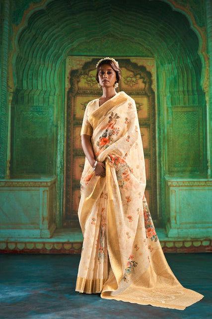 Load image into Gallery viewer, rajyogam linen silk saree surat
