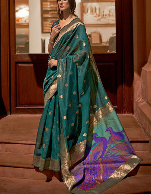 Load image into Gallery viewer, rajyogam banarasi silk saree surat
