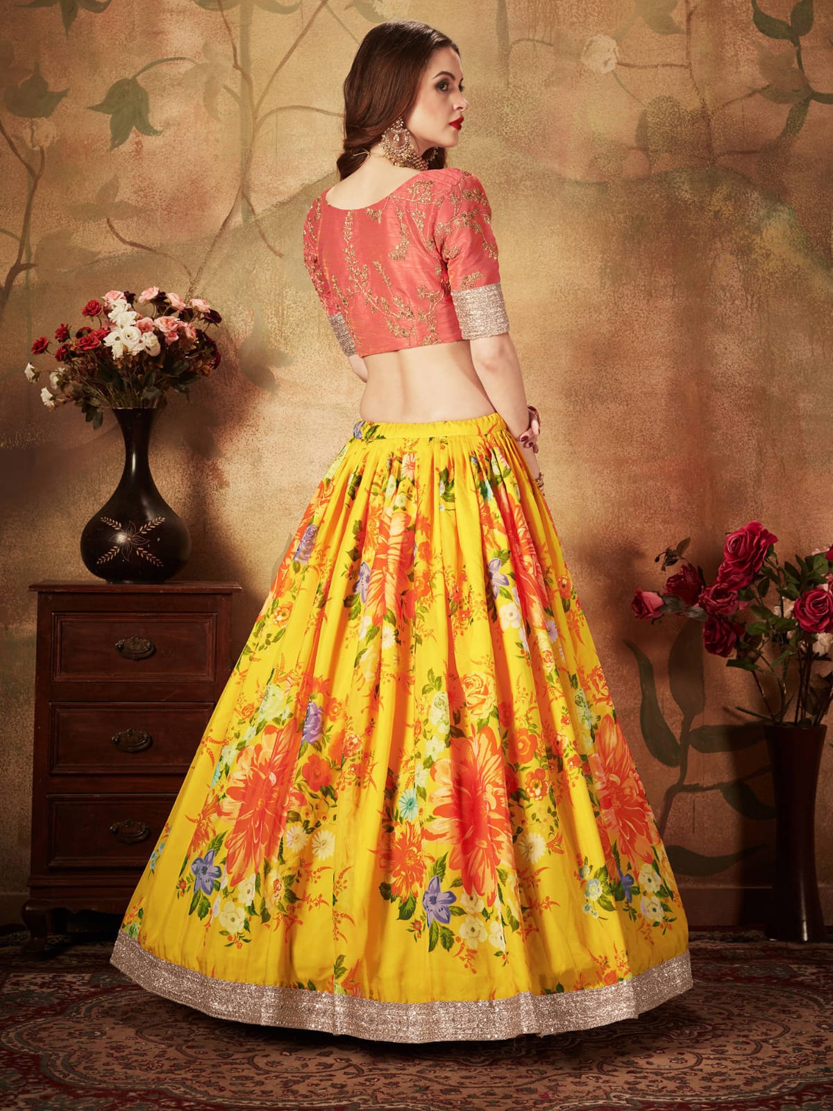 rajyogam designer lehenga surat