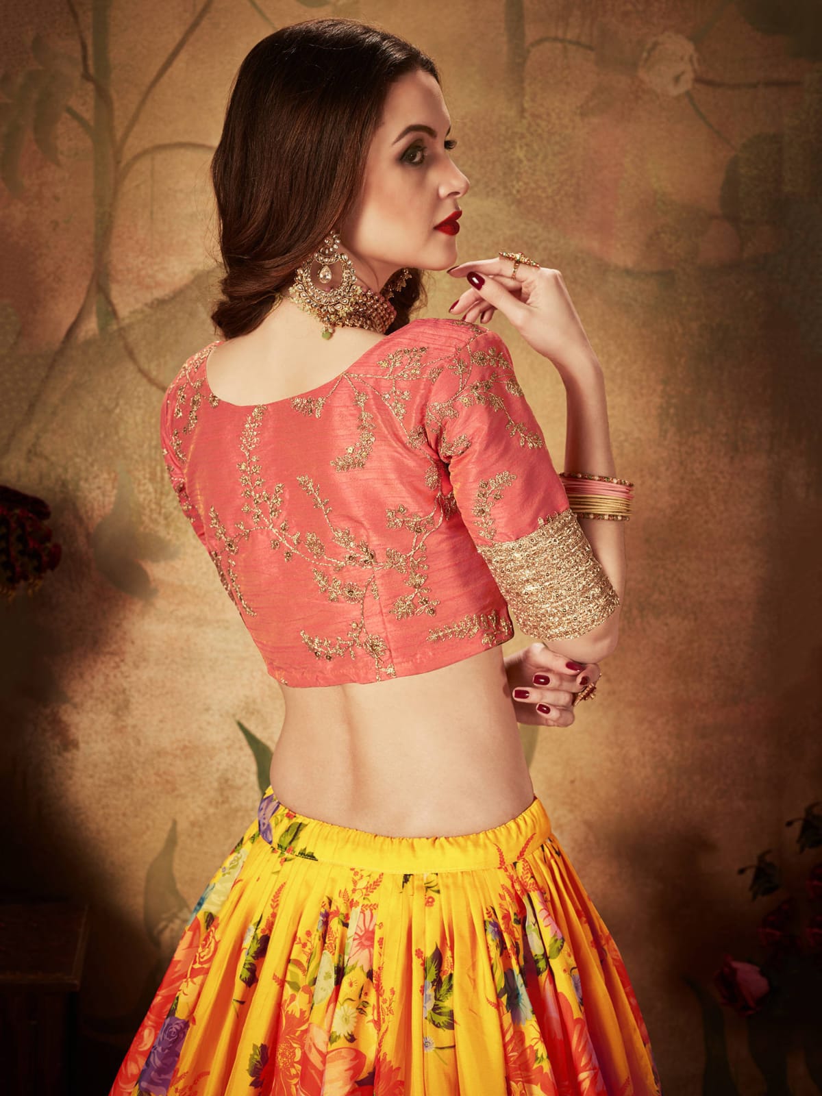 rajyogam designer lehenga surat
