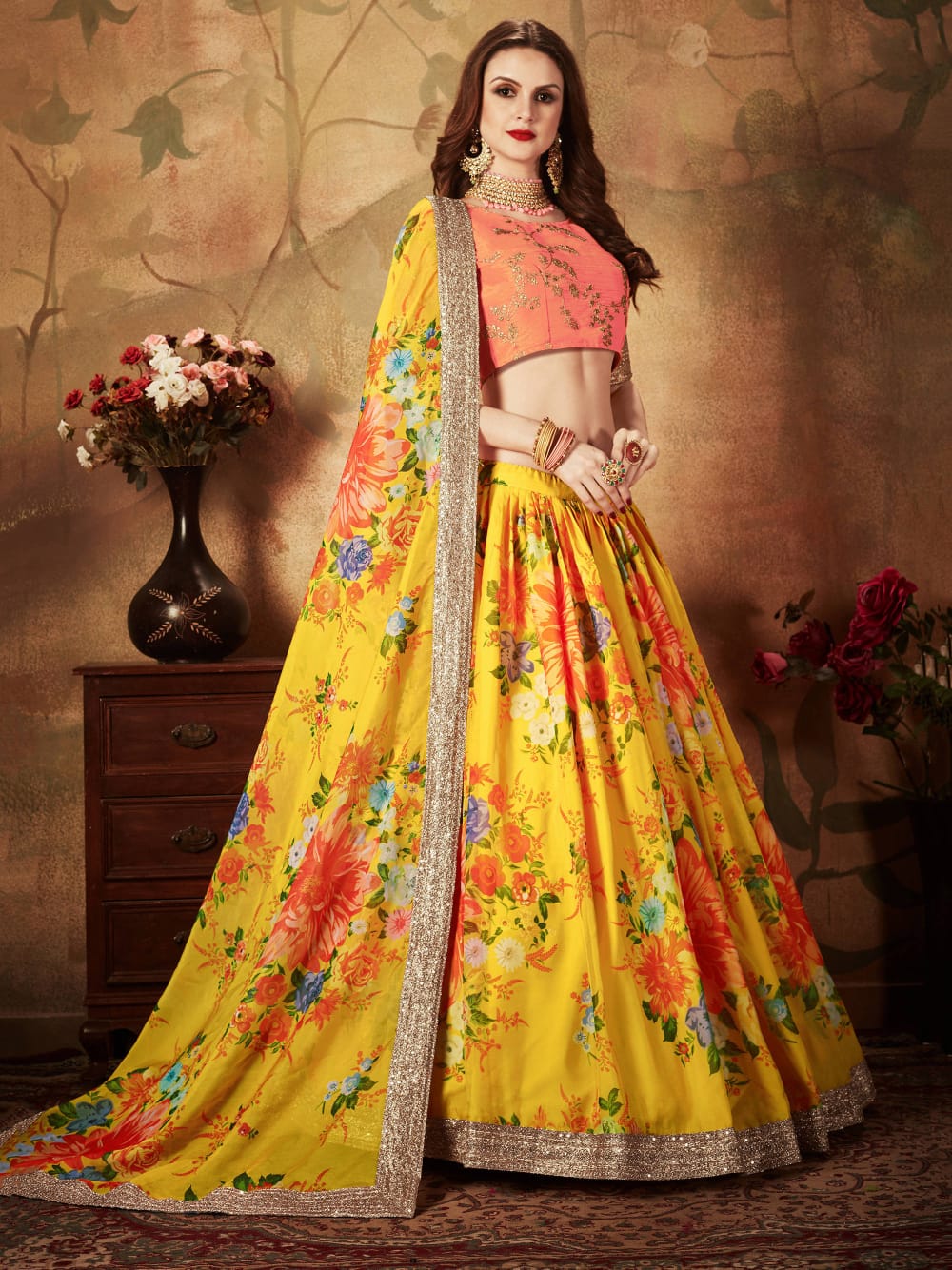 rajyogam designer lehenga surat