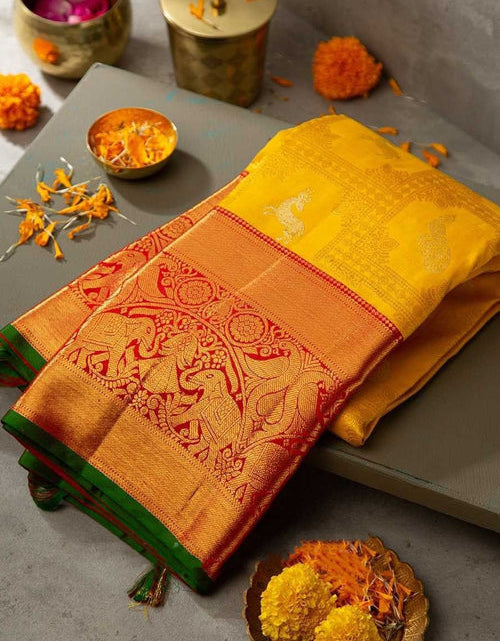 Load image into Gallery viewer, rajyogam banarasi silk saree surat
