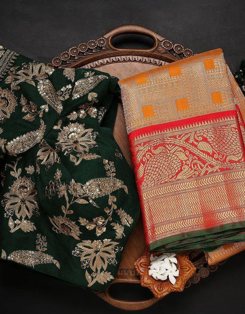 Load image into Gallery viewer, rajyogam banarasi silk saree surat
